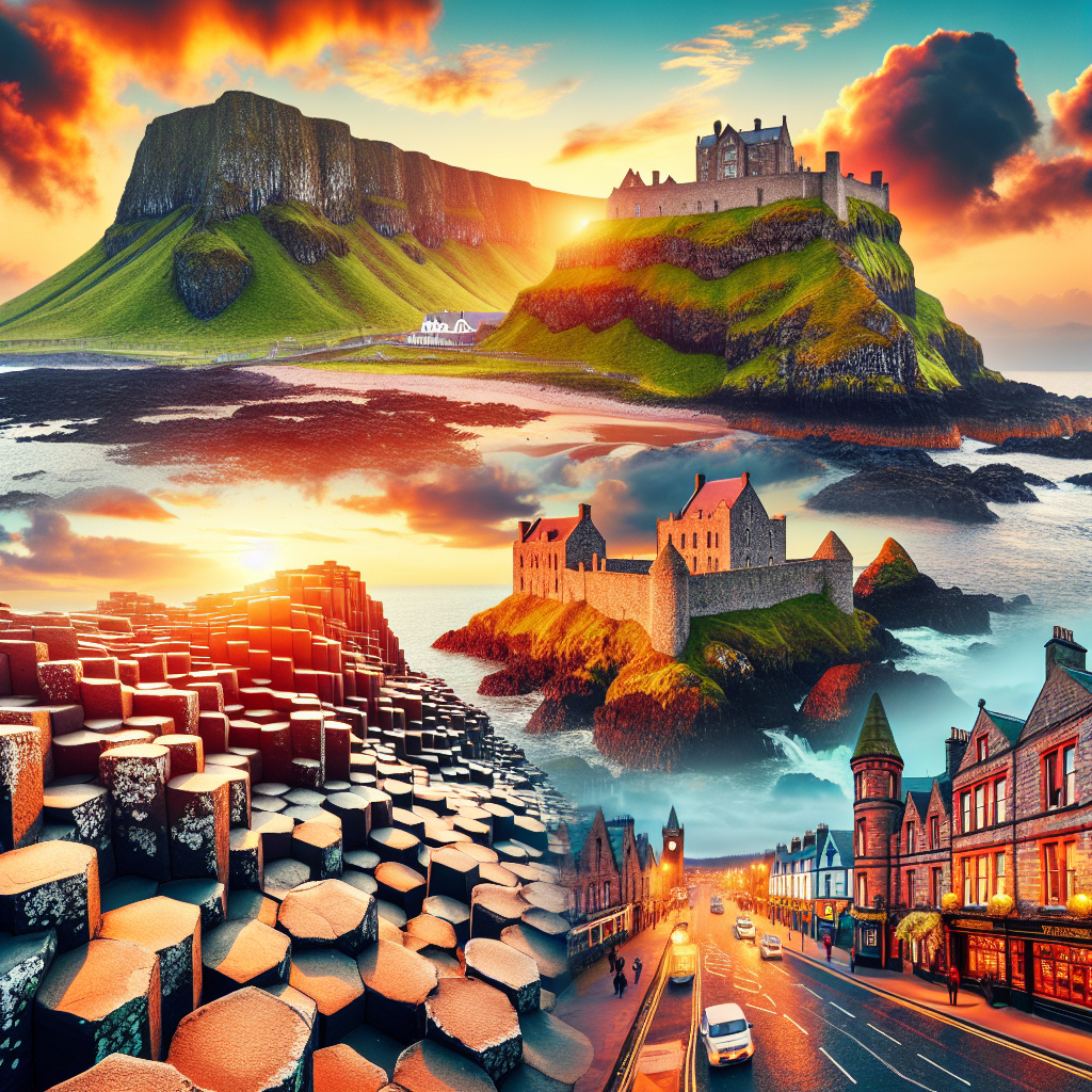 Giant’s Causeway Dunluce Castle  Belfast Tour